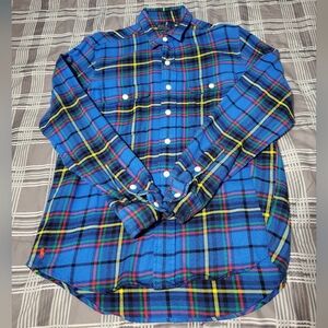 Polo Ralph Lauren Plaid Flannel Sz M